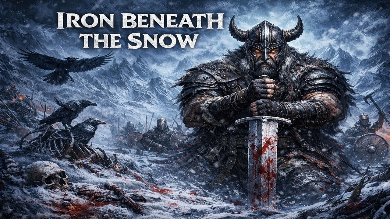 FrostRaven — IRON BENEATH THE SNOW (Official Audio) | Viking Thrash Metal