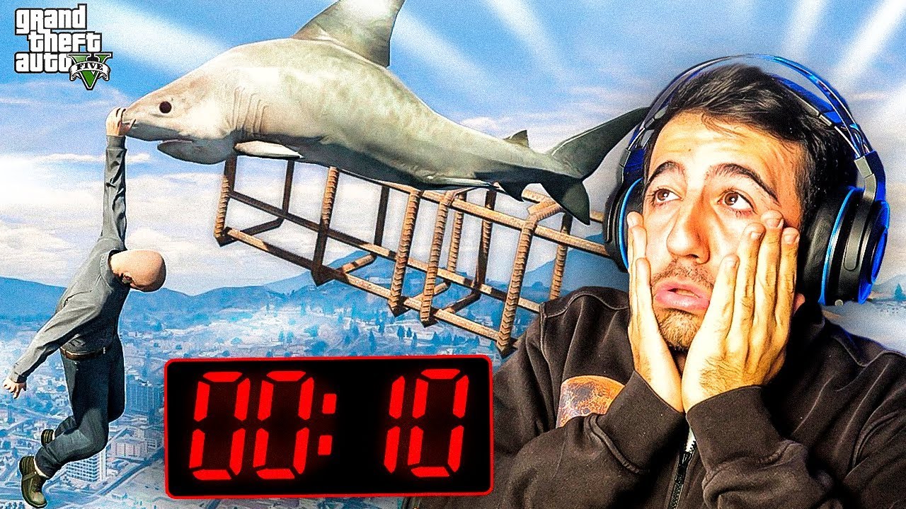 GTA 5 pero CADA 10 SEGUNDOS OCURRE UNA LOCURA RANDOM !! OMG (GTA V MODS) - ElChurches