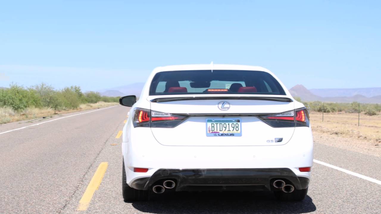 2016 LEXUS GS-F - City Life to Desert Run