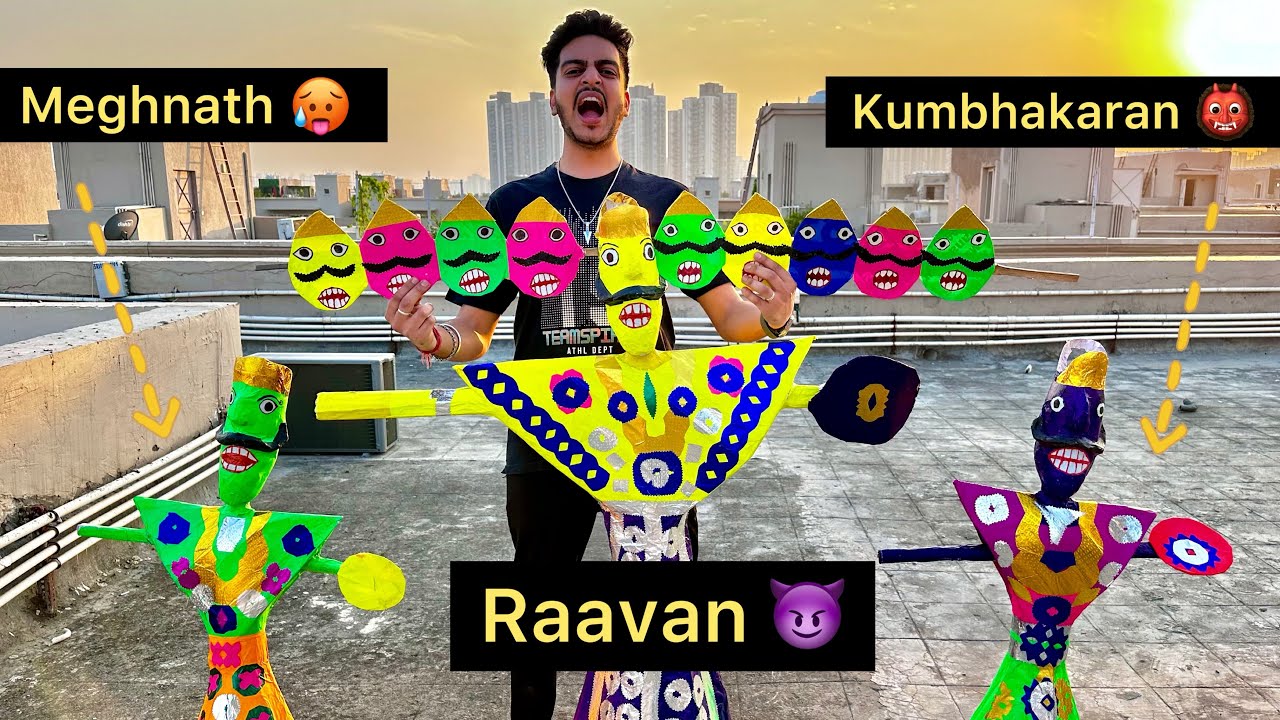 Last Day of Raavan and Family 😈🥵 Sabko Jala Dala 🔥🔥