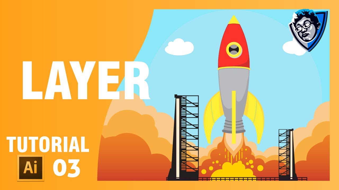 Tutorial Adobe Illustrator untuk pemula #03 Layer