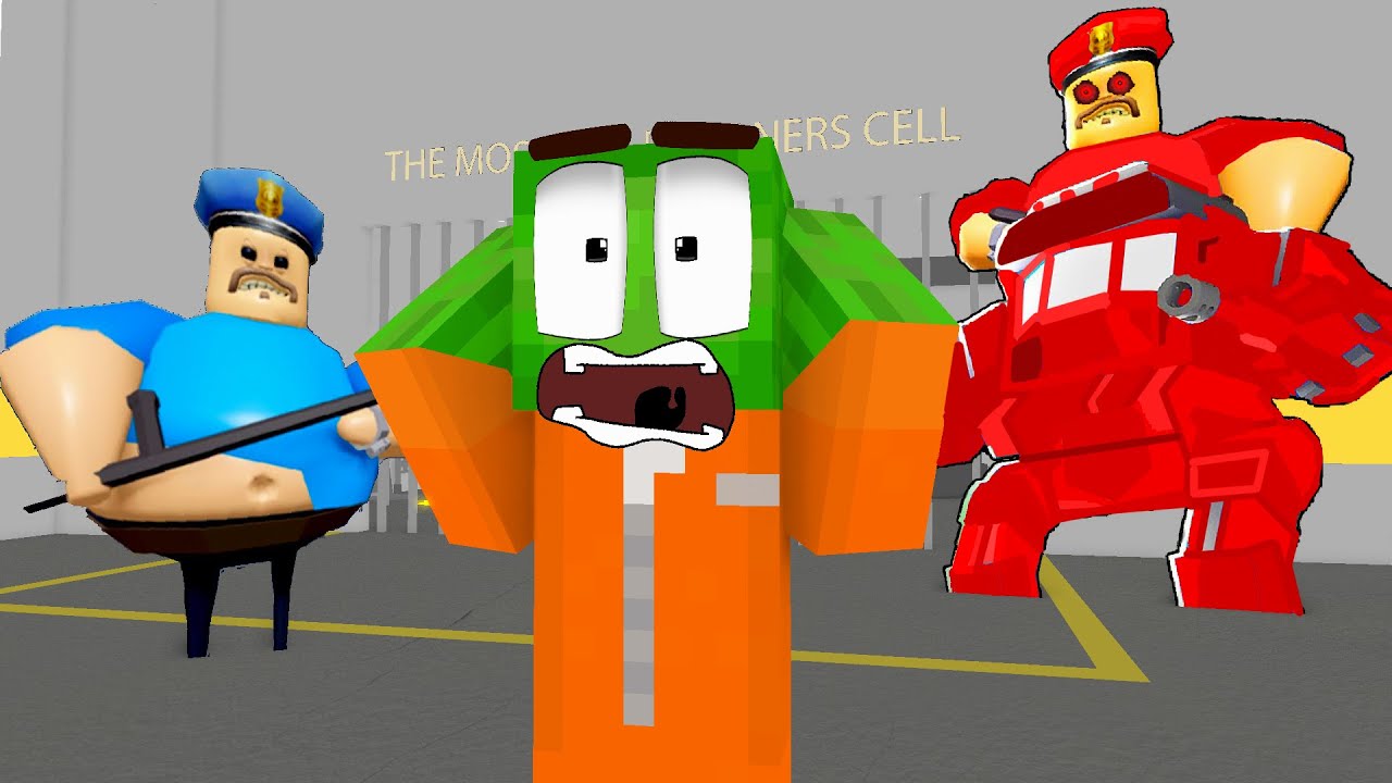 ESCAPE BARRY SECRET EVIL BROTHER  in BARRY'S PRISON RUN! (Christmas Edition!) 🎄  - Roblox Animation
