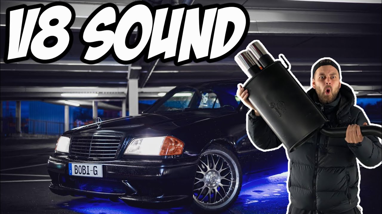 Taugt ein 200€ Auspuff mit TÜV an einem 4 Zylinder ?  C200 wird zum Mini AMG