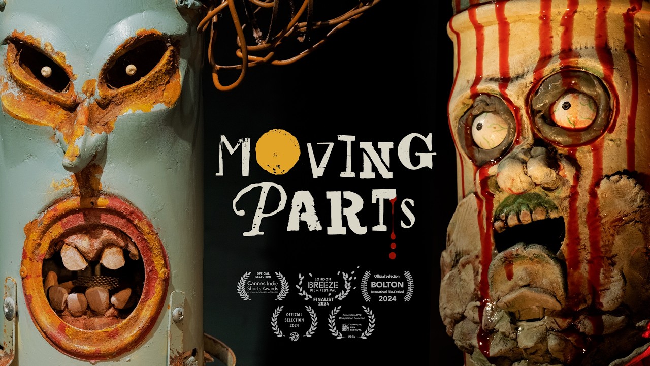 MOVING PARTS | Stop Motion Animation - Horror Short Film