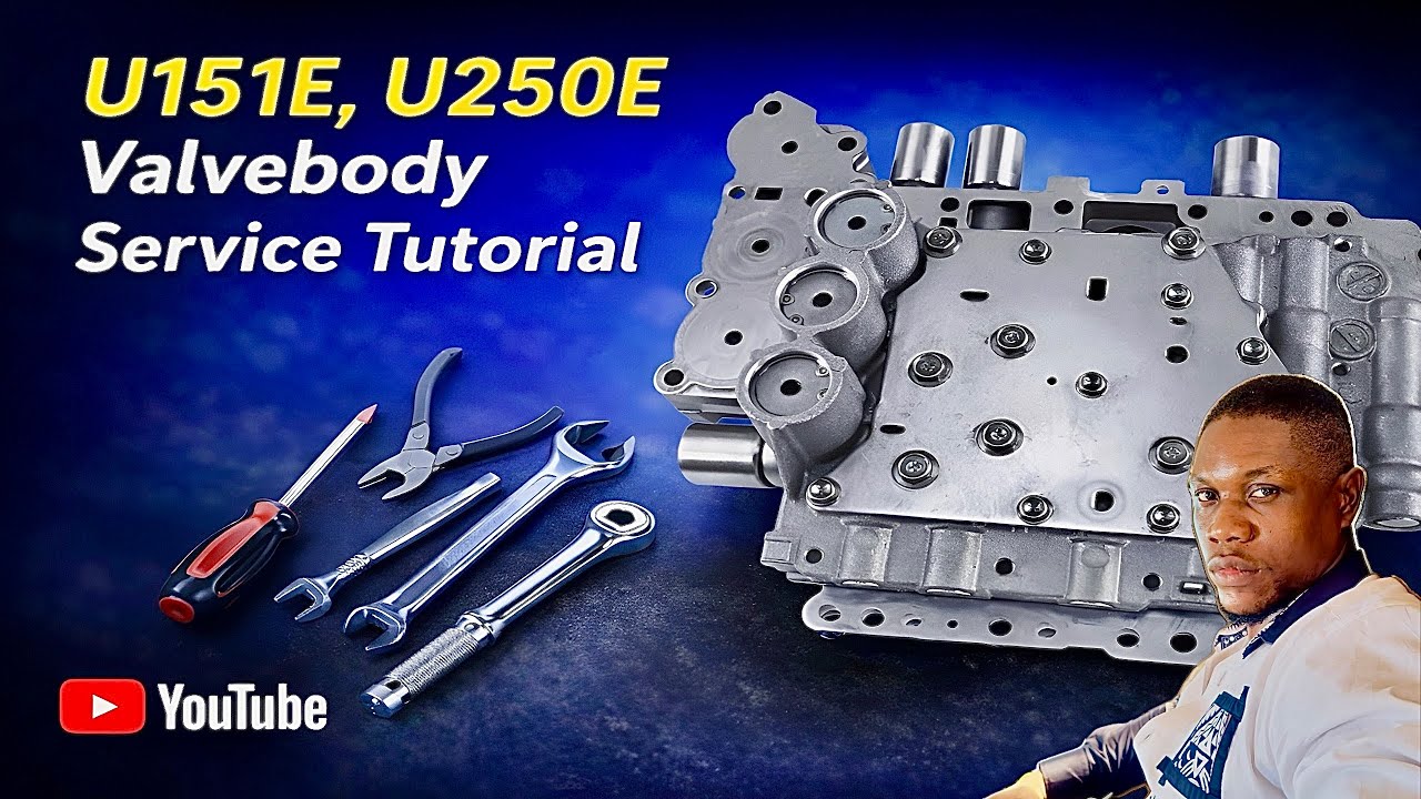 U151E U151F 13-Pin Complete Valve Body Service Tutorial | Lexus RX330, Toyota Avalon, Camry, Sienna