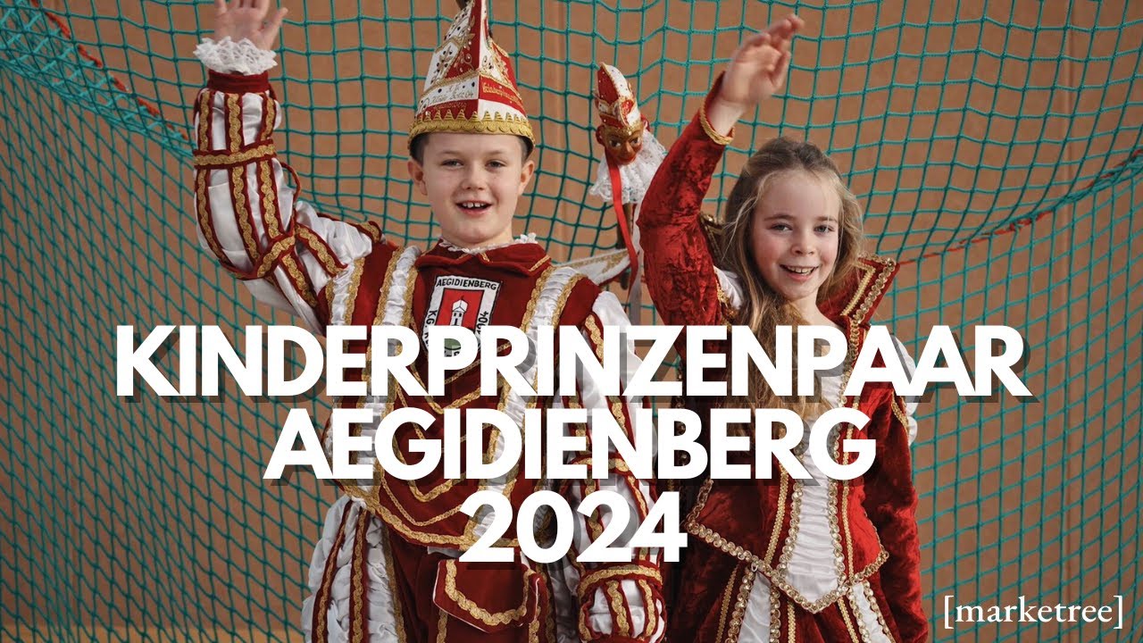 Das Aegidienberger Kinderprinzenpaar 2024 🎉 [marketree]