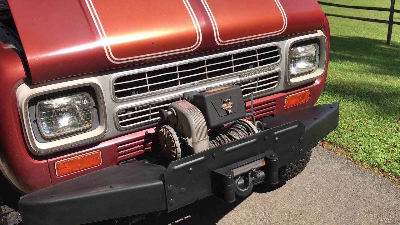 1980 International Scout Turbo Diesel Traveler