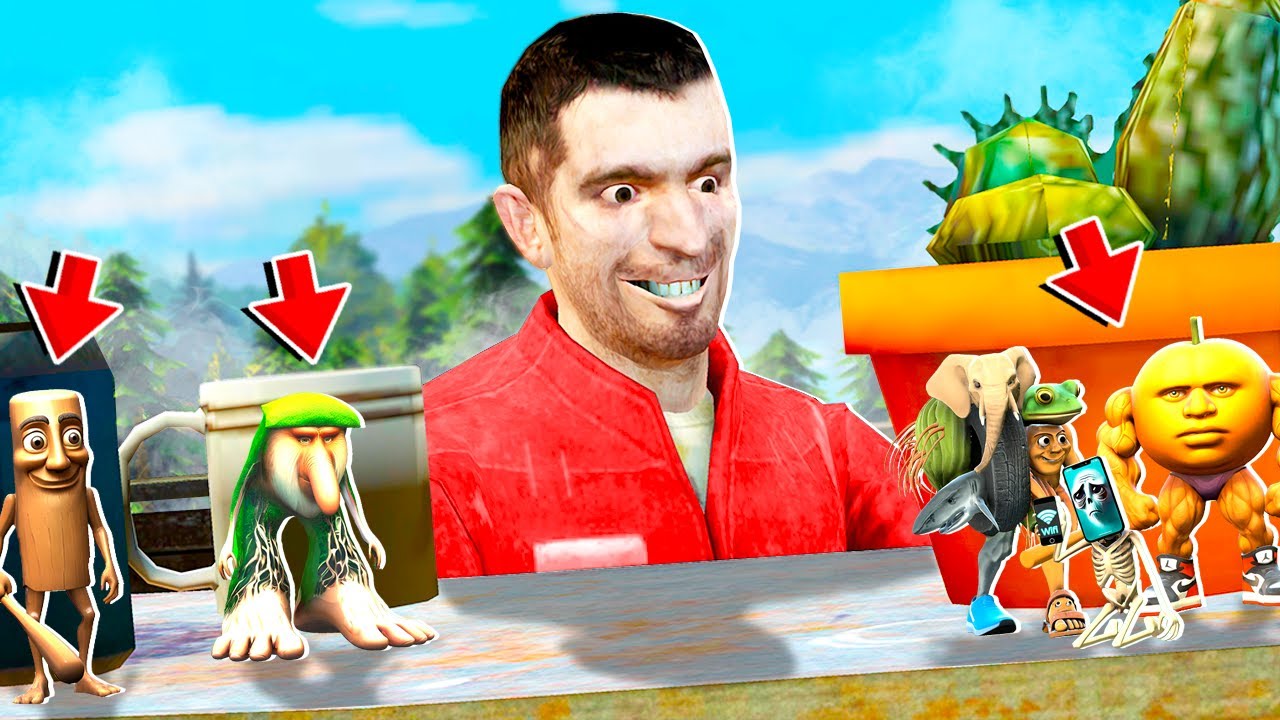 🇺🇦 ЗНАЙДИ всі БРЕЙНРОТ МЕМИ або ПОМРИ! ITALIAN BRAINROT MEMES - Garry's Mod