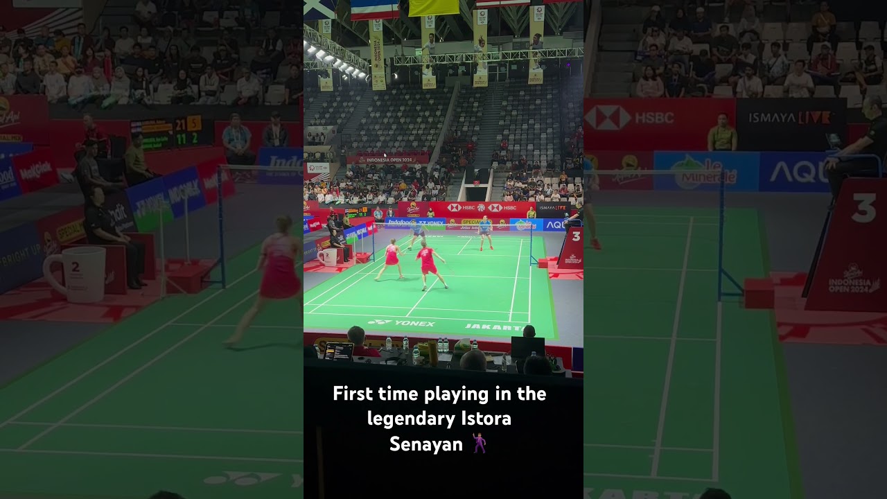 📍 Istora Senayan - Indonesia Open 2024 S1000