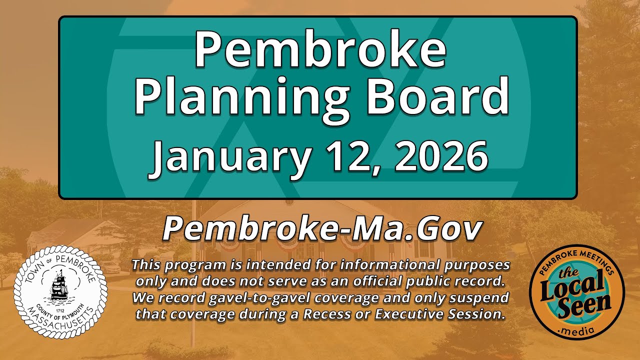 Pembroke Planning Board: 1/12/26