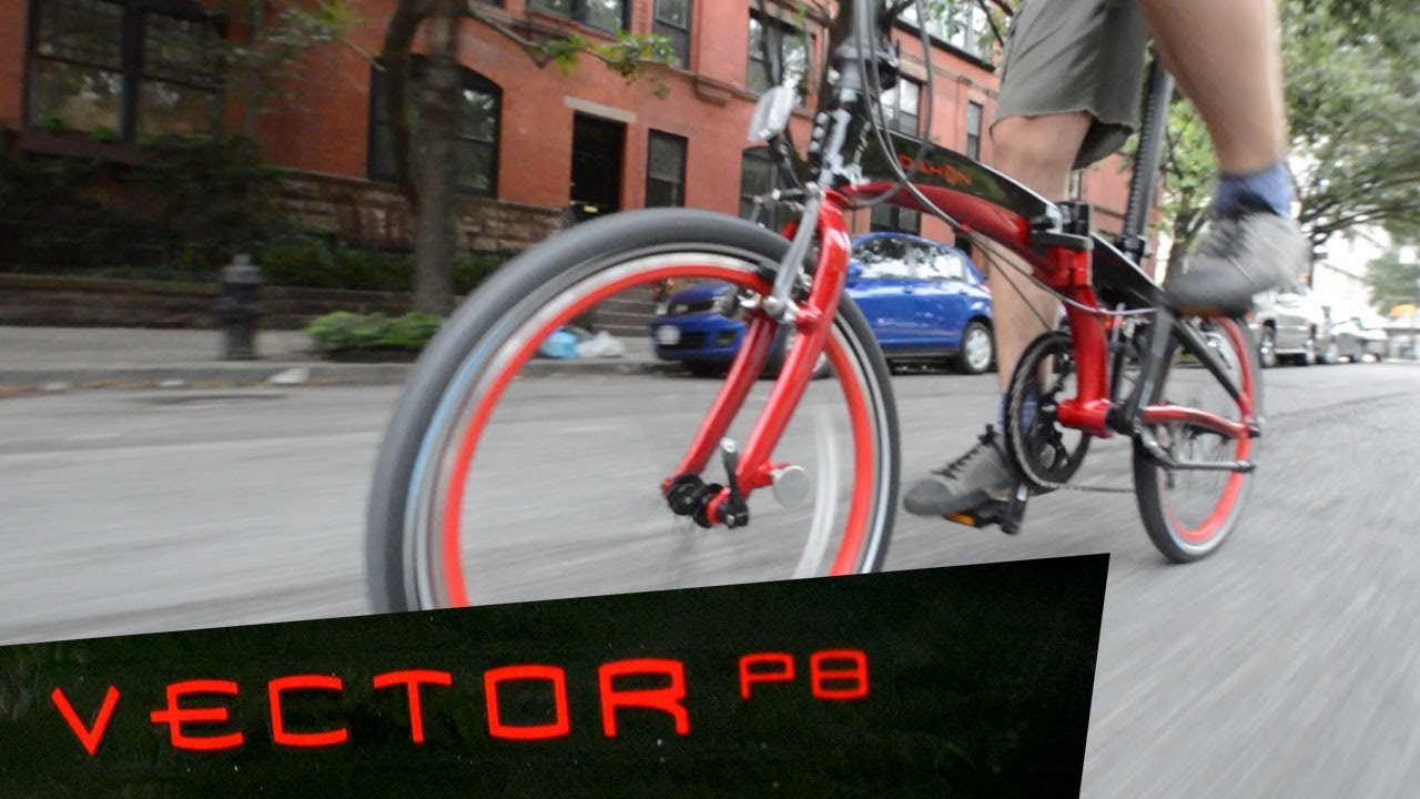 Dahon Vector P8 Folding Bicycle Review Video