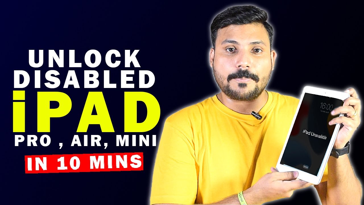 How to Unlock Disabled iPad Connect to iTunes | Fix iPad is Unavailable Problem 2025