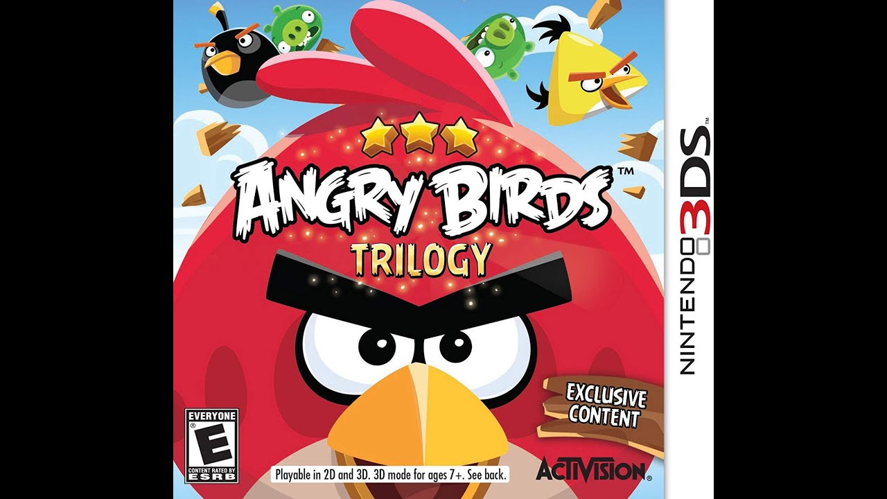 Opening to Angry Birds Trilogy 2012 3DS Game
