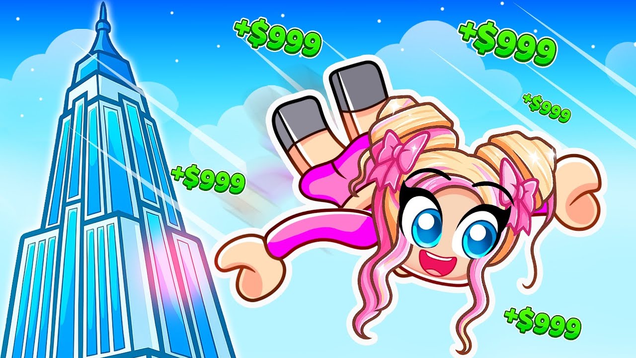 Wir VERDIENEN TRILLIONEN im Roblox Gleiten Tower! 🌸 Roblox