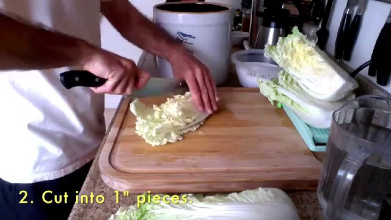 Making Kimchi with Fermenters Club: Part 1 of 3- Brining the Veggies