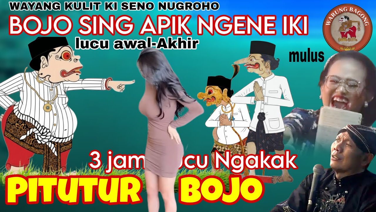 GAYENG NGAKAK📍BAGONG LUCU SEKALI📍wayang kulit ki seno nugroho @WarungBagongIndonesia 