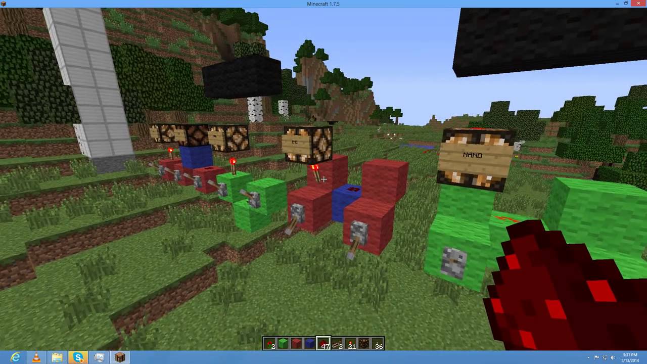 CG Presents: Minecraft Redstone Gates