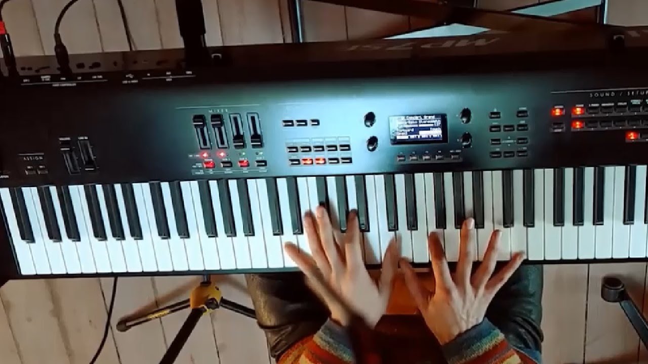Piano Digital Kawai MP7SE - Sons - Teste Livre Improviso (por Calcaire)