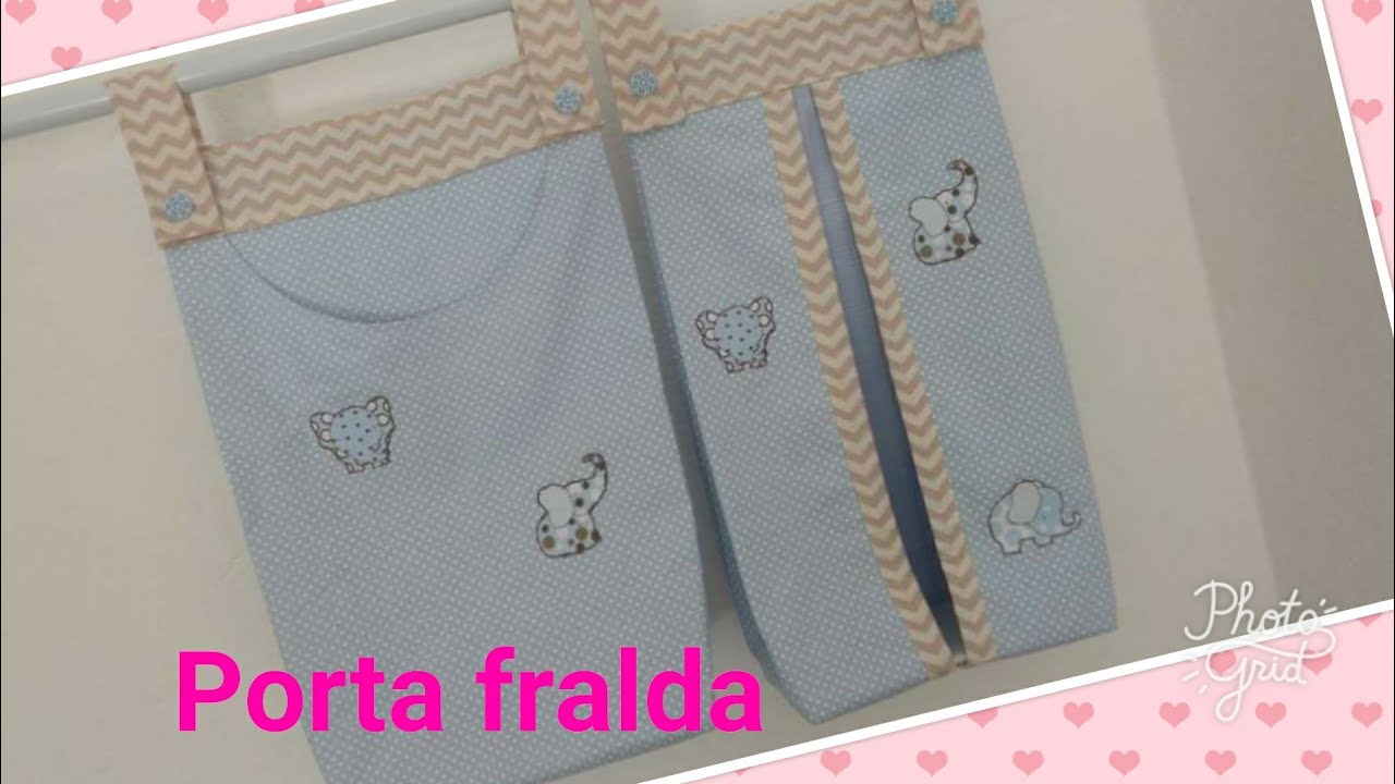 Porta fralda (kit saco e porta fralda)