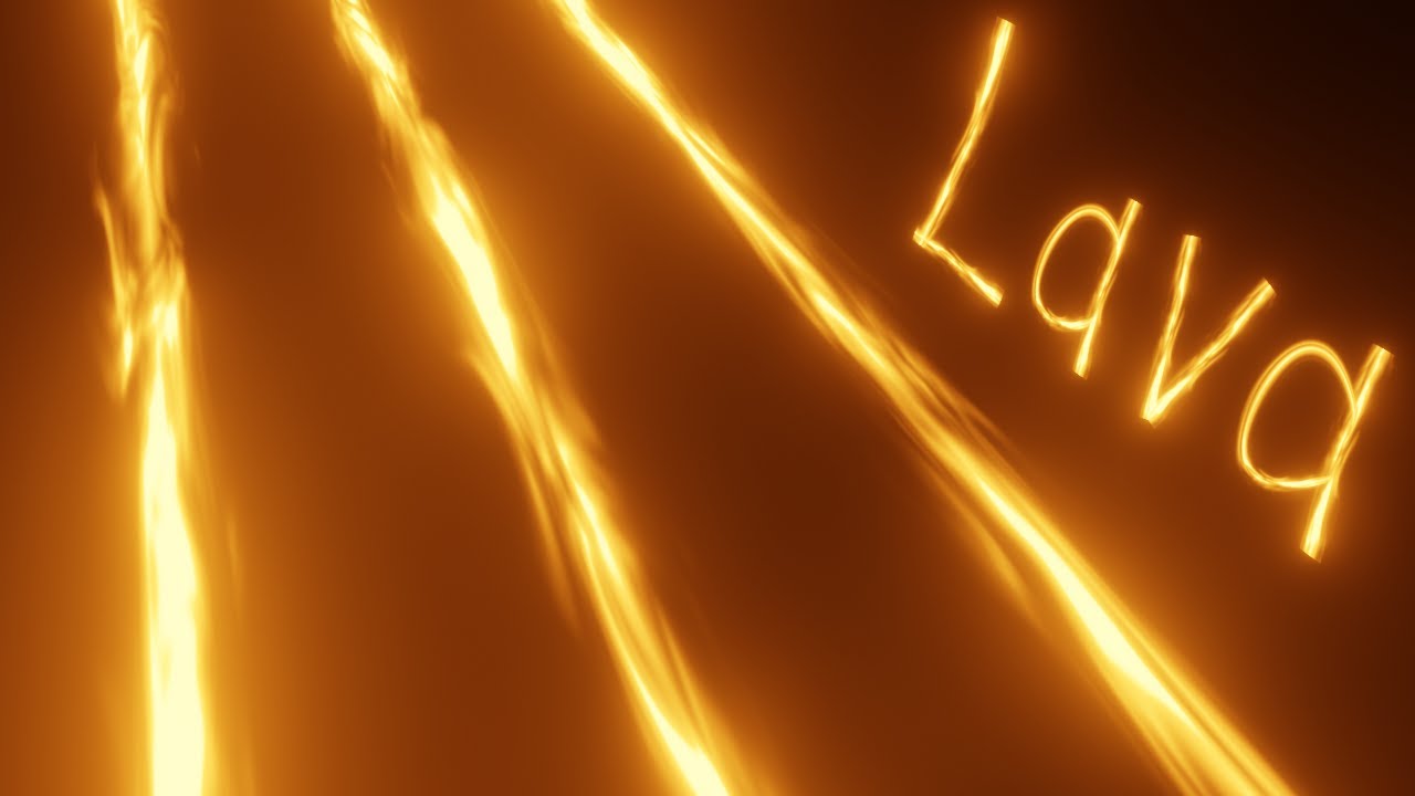 How to make a Lava Flowing Effect in Blender