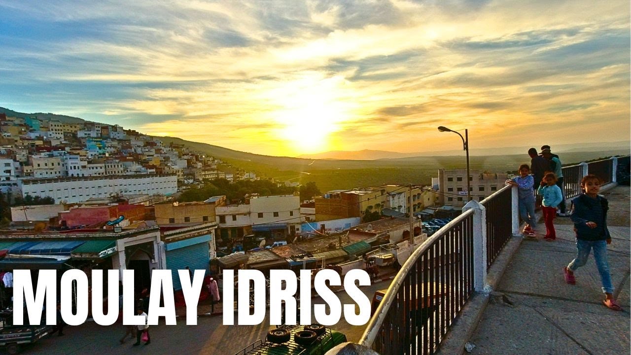 Idyllic Moroccan town of Moulay Idriss M A