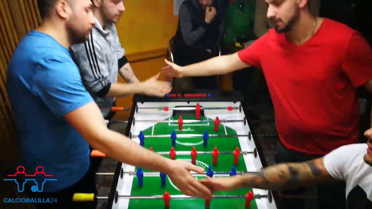 Foosball: Caruso - Giordano Vs Prete - Valsoni | Calciobalilla24
