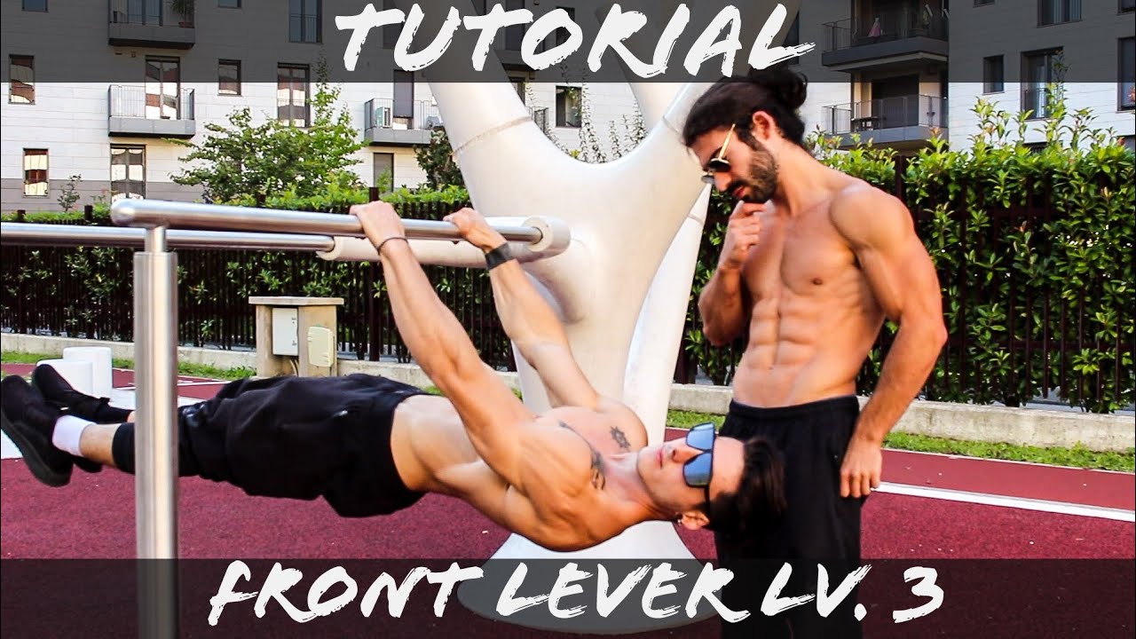TUTORIAL FRONT LEVER lv.3