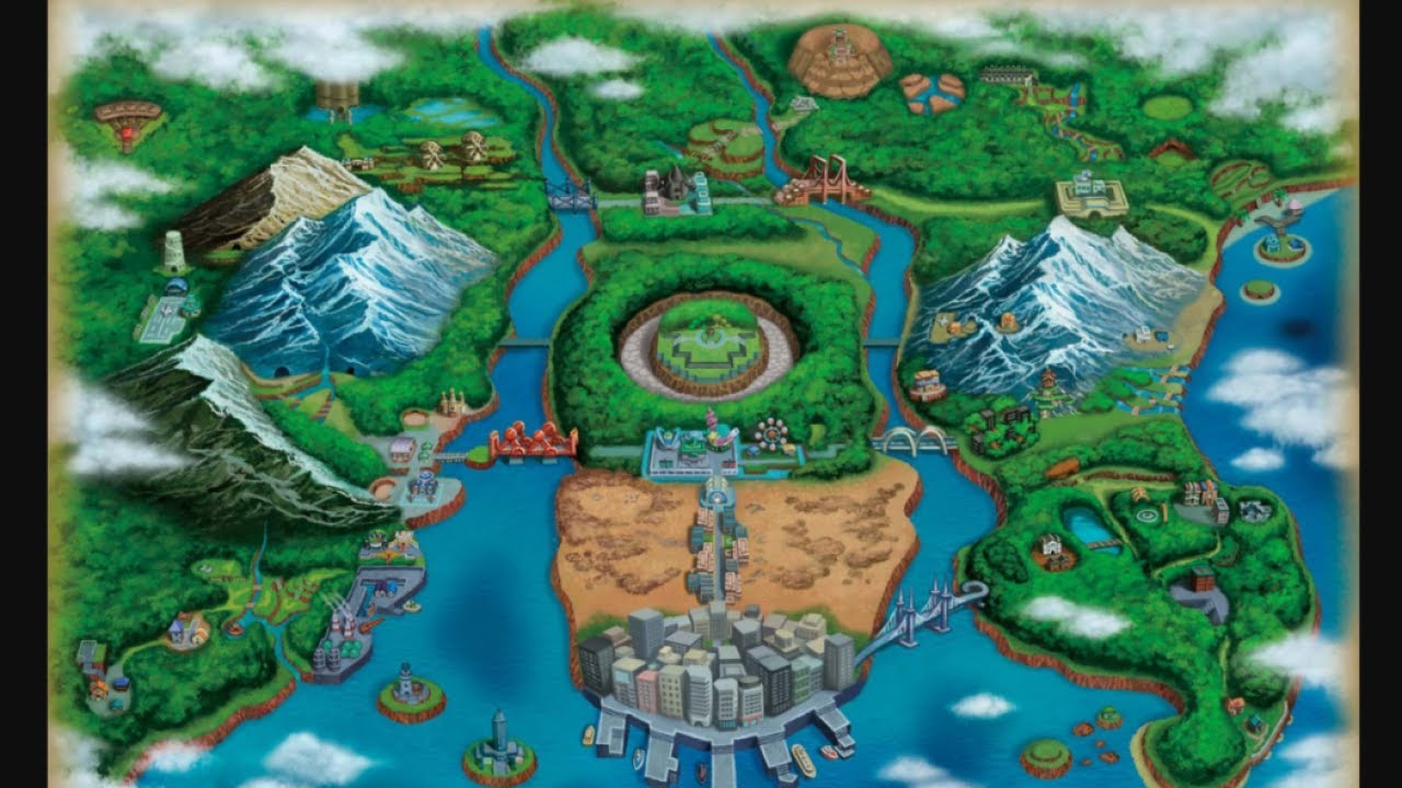 Undella Town (Winter) - Relaxing 1 Hour Loop for Studying/Working/Sleeping (Pok&eacute;mon Black & White)