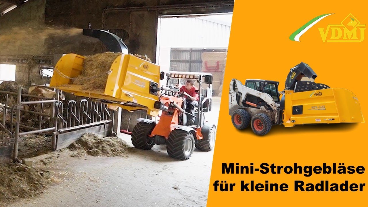 VDMJ Strohgebläse - Spart Zeit und erleichtert die Arbeit - VDMJ Machinery