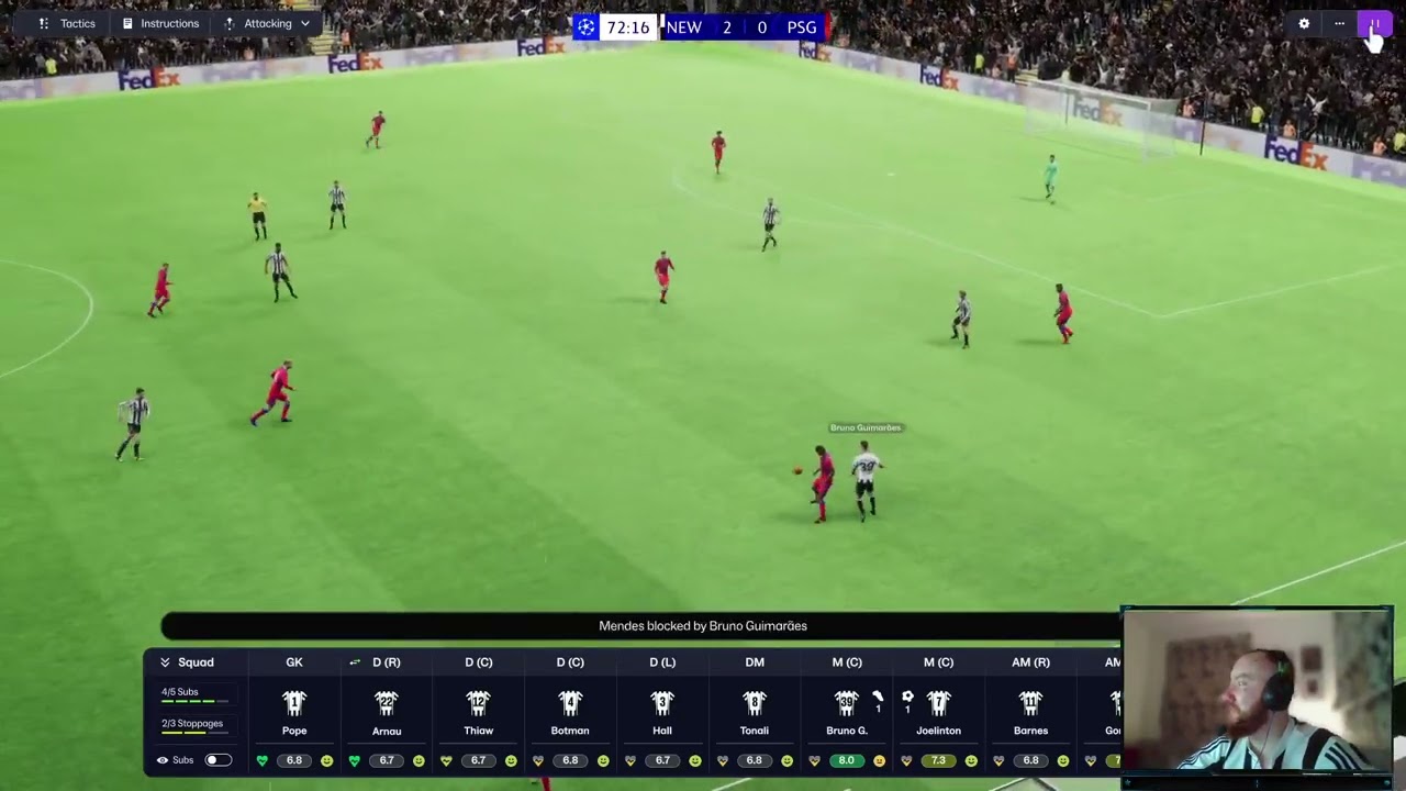 Lets play fm26 ! Newcastle United  Season 1  ! ep1