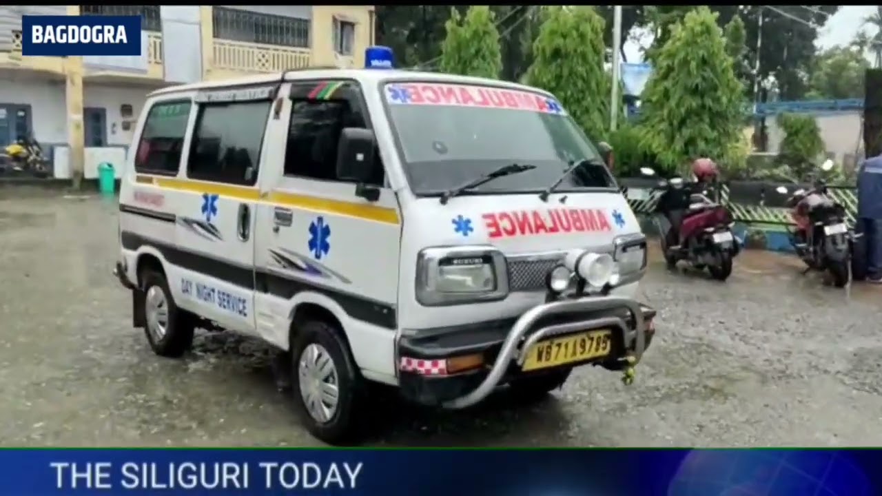 An Elderly Citizen Collapses In Bagdogra Airport