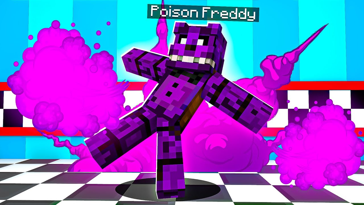 Freddy Becomes POISON FREDDY | Minecraft Five Nights at Freddy’s FNAF Roleplay