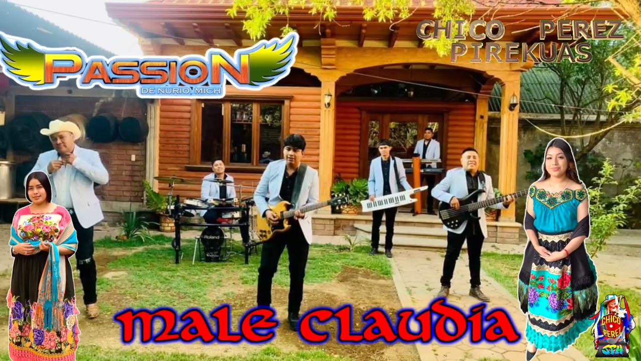 Grupo Pasión de nurio 2023 Male Claudia #lomasnuevo #Pirekua