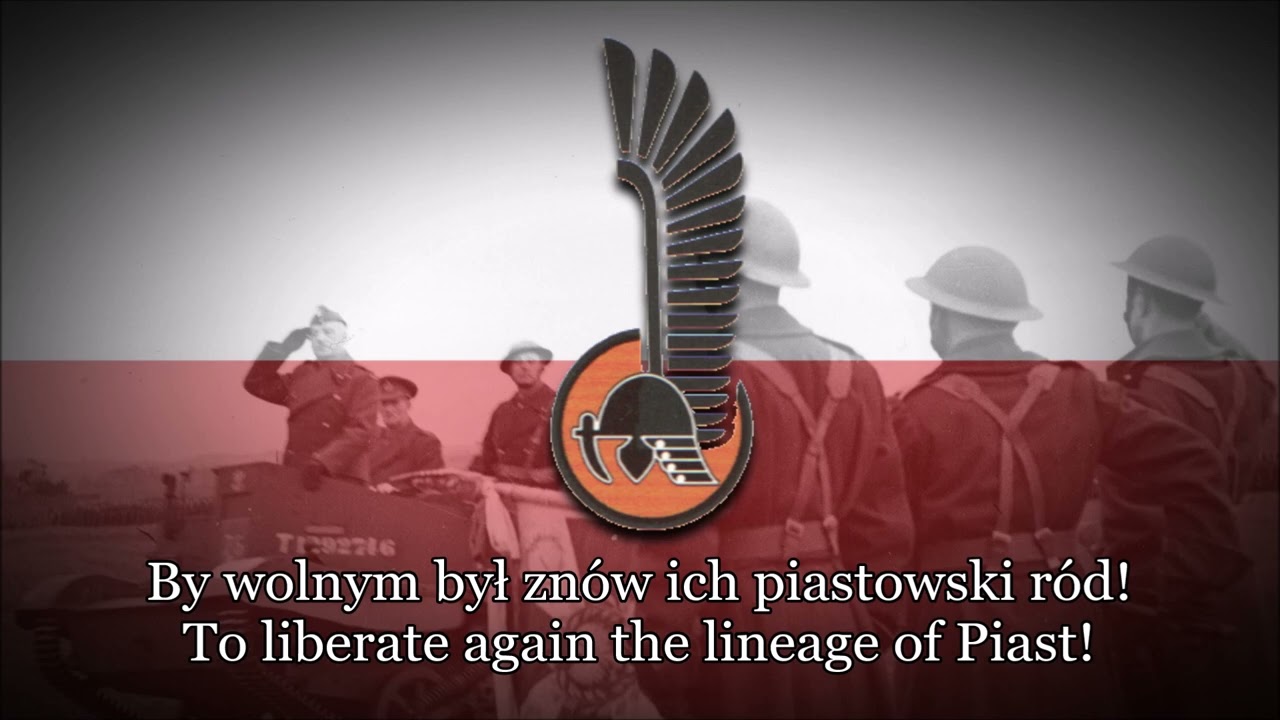 Polish Patriotic Song - Pierwsza Dywizja Pancerna (Song of the 1st Polish Armoured Division)
