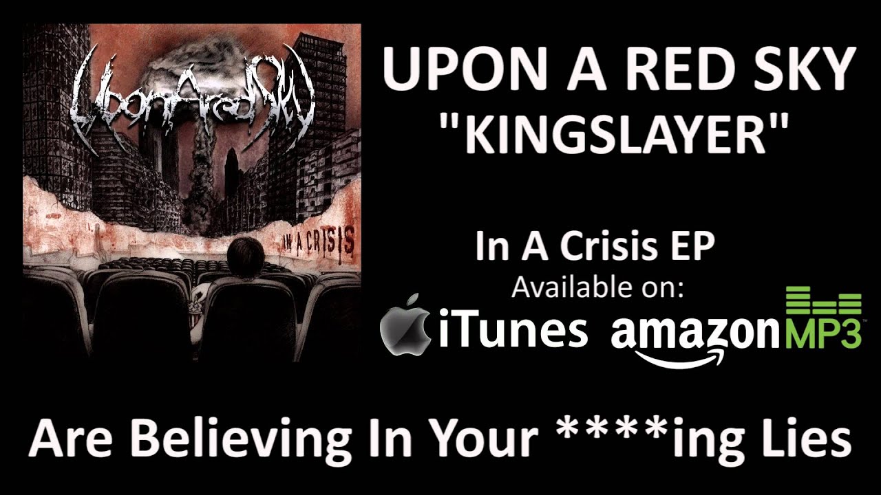 UPON A RED SKY - Kingslayer  (Lyrics Video)