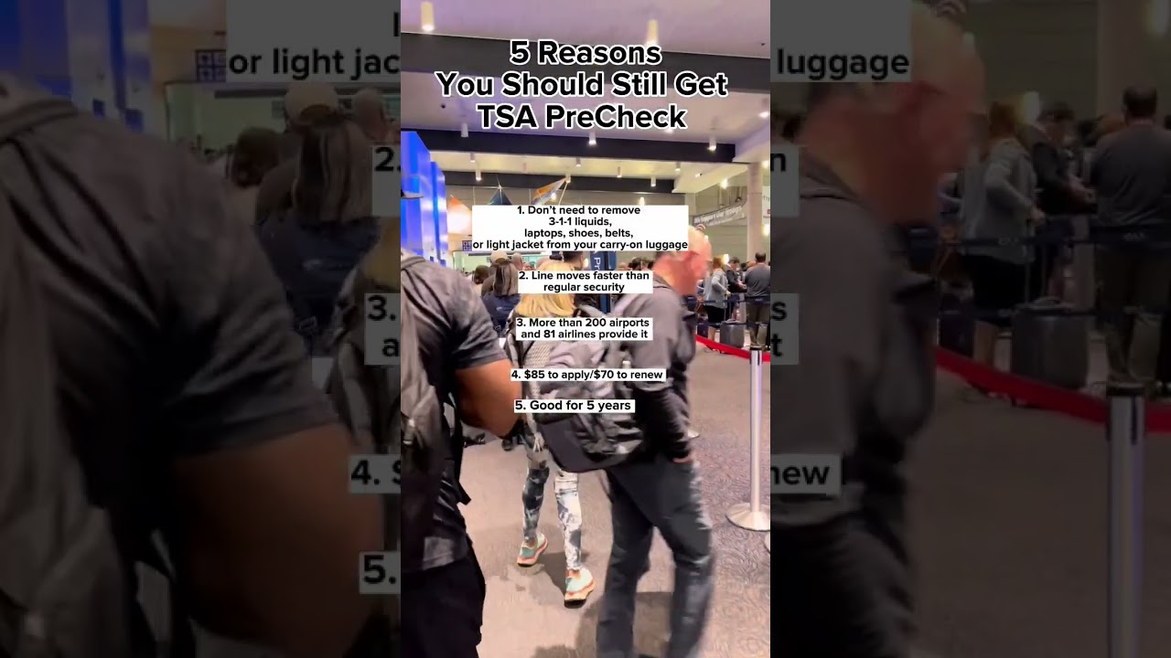 5 Reasons You Should Get TSA PreCheck