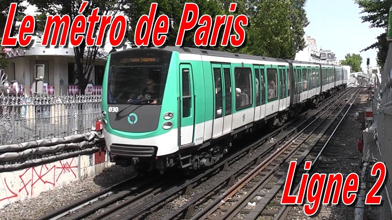 Le Métro de Paris: Ligne 2 - 2018