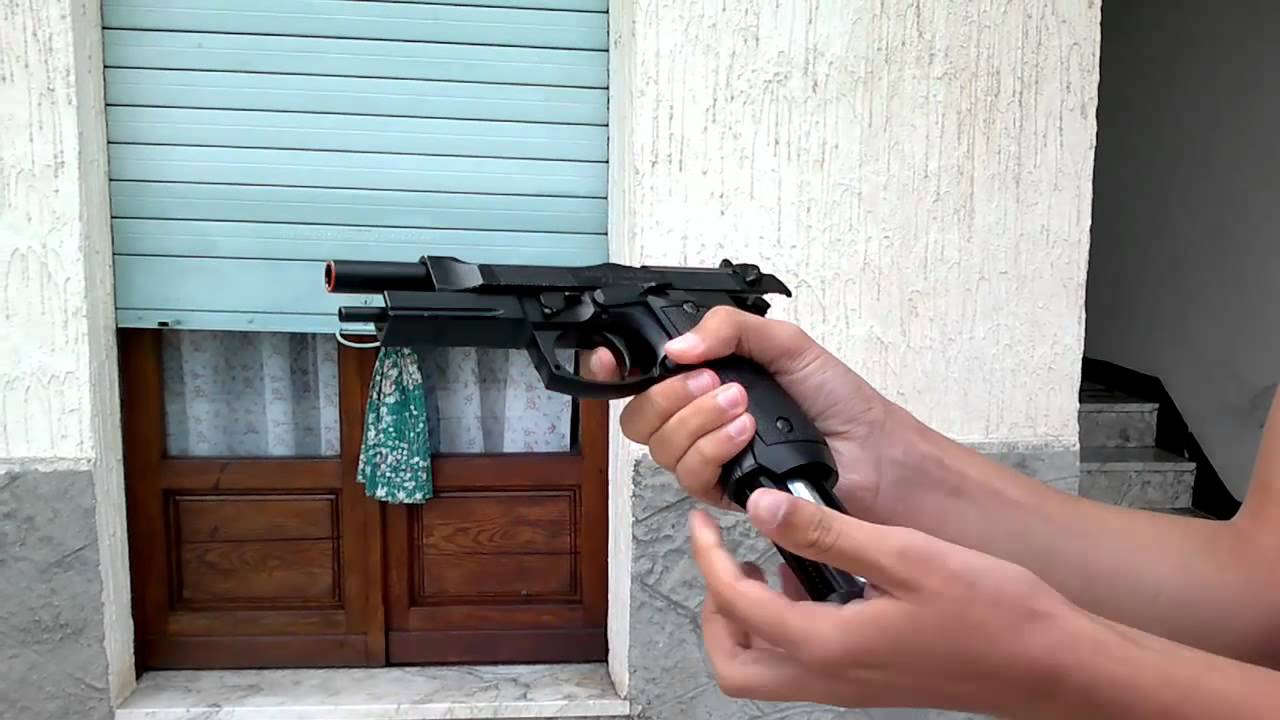 Prova di Tiro 10 mt Beretta B92 Co2 Scarrellante (Airsoft)
