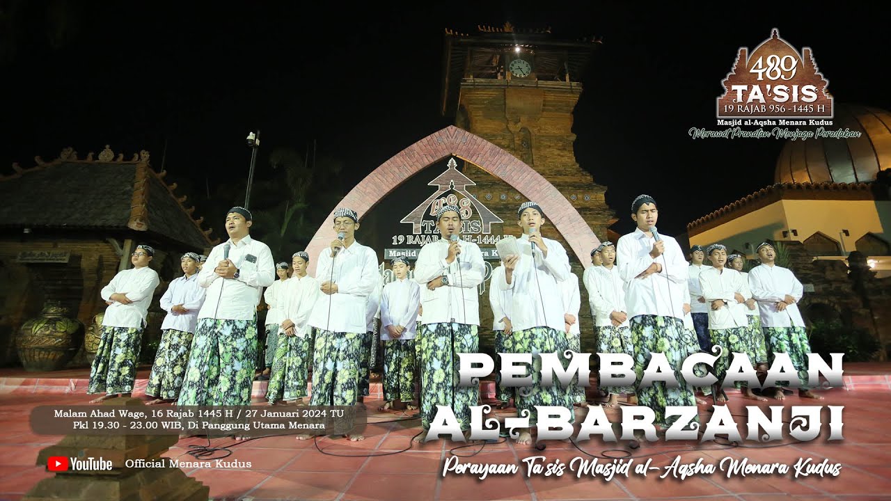 LIVE-PEMBACAAN QASIDAH AL BARZANJI_PERAYAAN TA'SIS MASJID AL-AQSHA MENARA KUDUS 489
