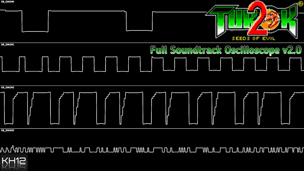 Alberto Jose González - Turok 2 Seeds of Evil (Game Boy Color) - Full Soundtrack Oscilloscope