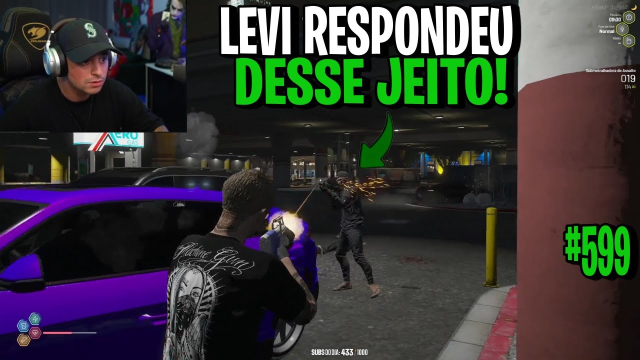 CHEGOU RONCANDO E LEVI NÃO DEIXOU BARATO! EP.599