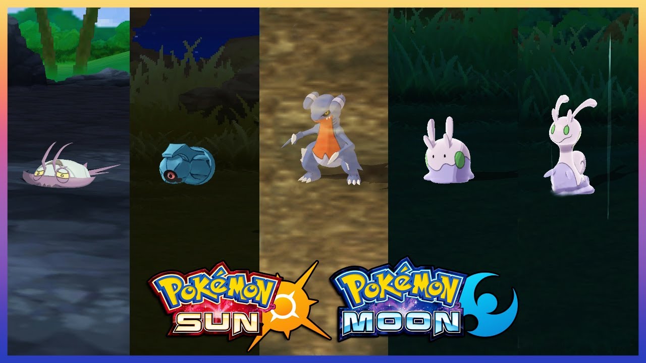 Pokemon Sun & Moon - Wimpod,Beldum,Gabite,Goomy & Sliggoo Locations