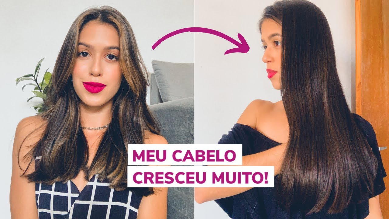 COMO FIZ MEU CABELO CRESCER TÃO RÁPIDO | DE 49CM A 56CM DE CABELO por Mirella Martins