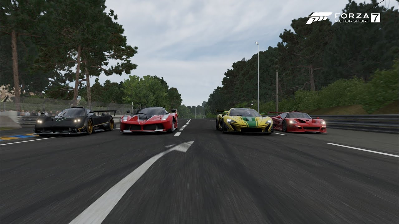 Ferrari FXX K vs Ferrari F50 GT vs McLaren P1 GTR vs Pagani Zonda R