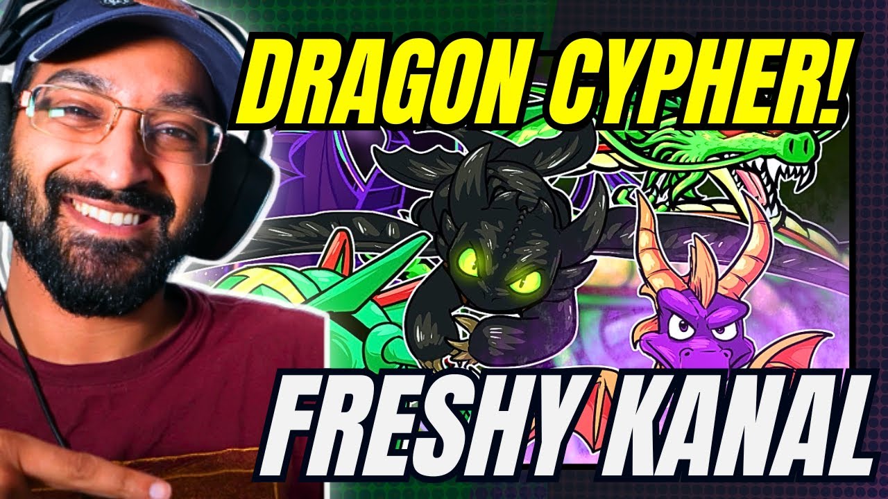 xFayze РЕАГИРУЕТ на рэп-сессию Dragon Rap Cypher - Freshy Kanal ft. JT Music, Rustage, The Stupen...