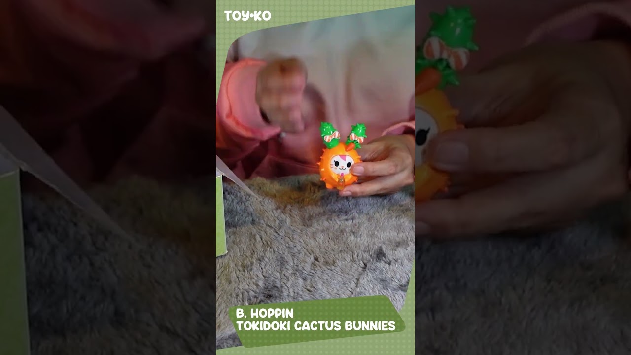 Miniso x Tokidoki Cactus Bunnies - Toy Unboxing (ASMR) Part 7
