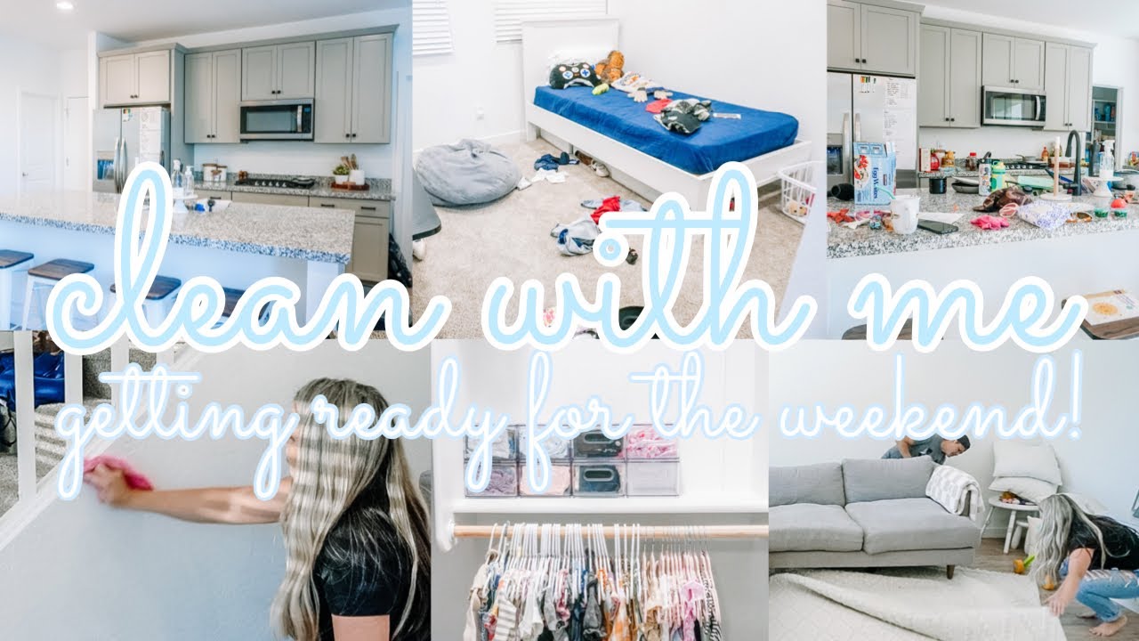 NEW ✨ SPRING CLEANING MOTIVATION || CLEAN WITH ME || WEEKEND CLEANING || SAHM
