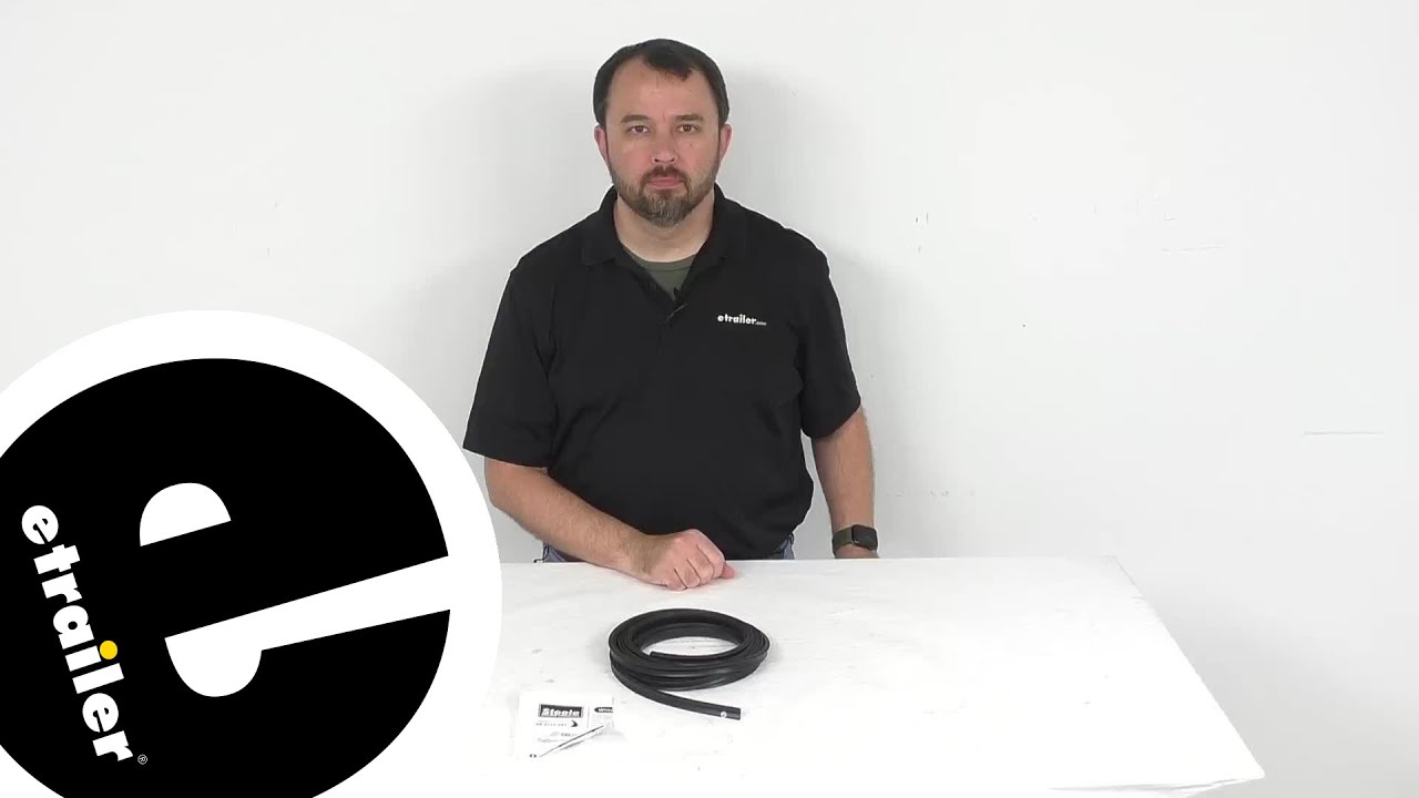 etrailer | Complete Breakdown of the Rubber Window Edge Weather Strip for RVs