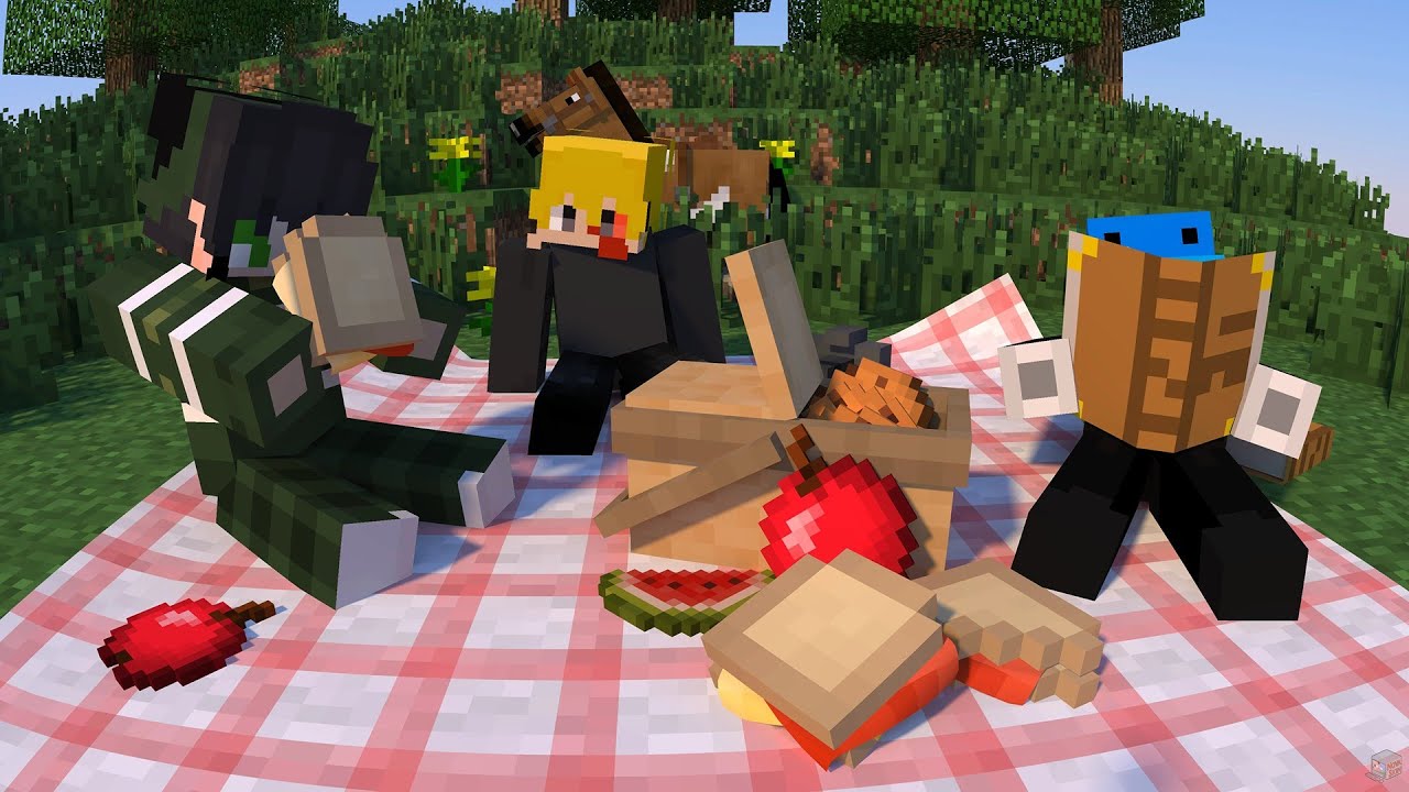 Der Start von Minecraft Roleplay oder so sollte es sein.