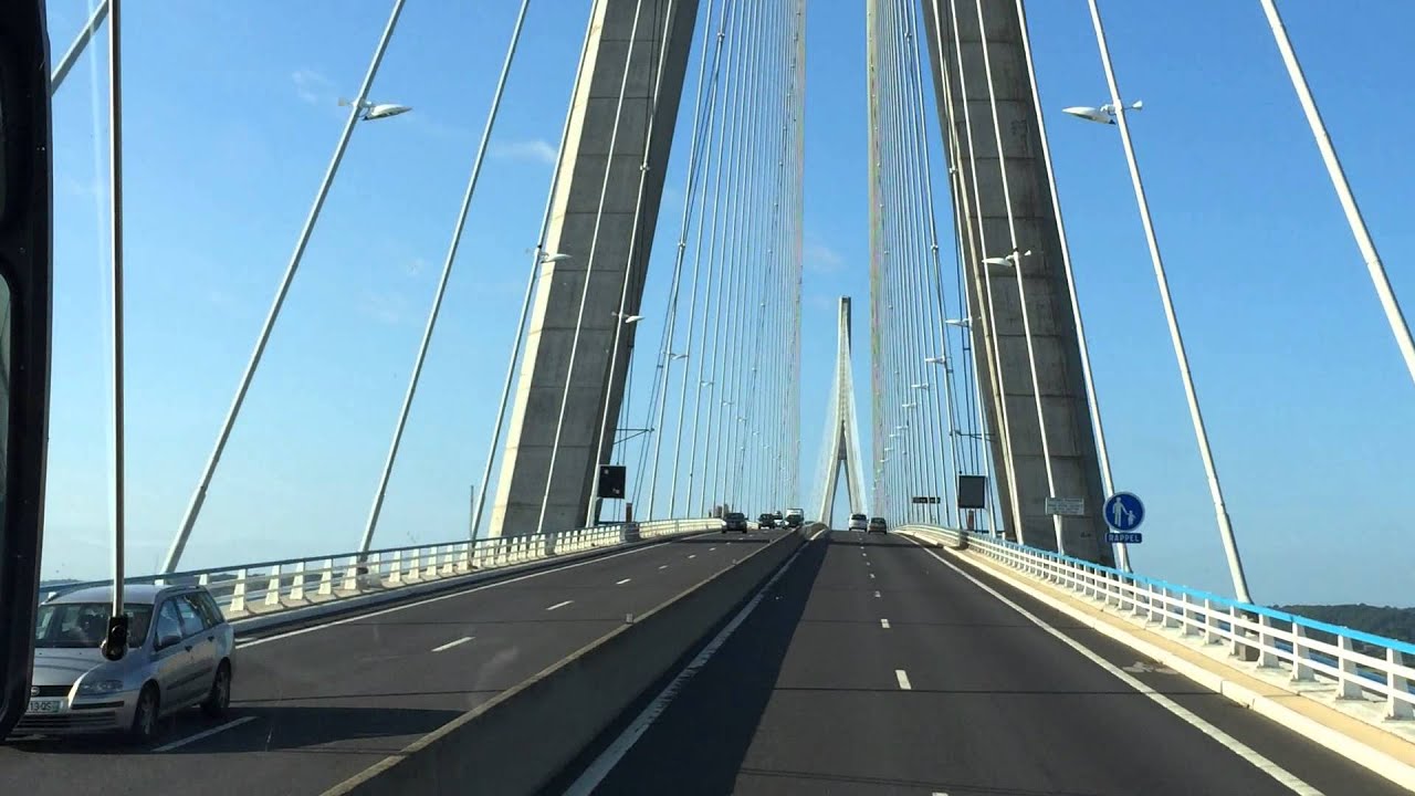 Längste Brücke Europas - Brücke der Normandie 2015 Full HD
